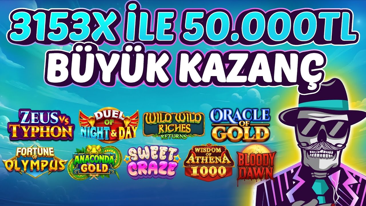 SLOT OYUNLARI ⭐️ BONUS HUNT ⭐️ REKOR KAZAN&Ccedil; ⭐️ 3153X İLE 50000TL B&Uuml;Y&Uuml;K KAZAN&Ccedil;! #casino #slot