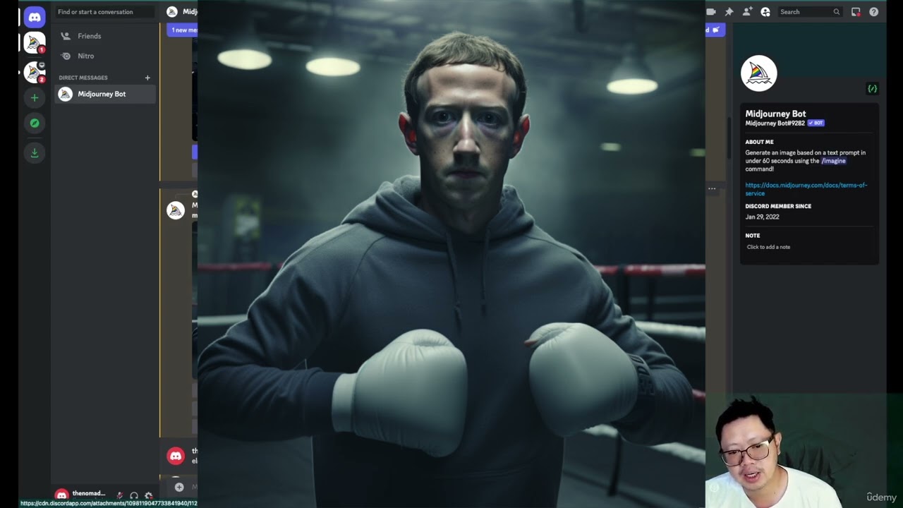 24. How I made the Elon Musk Vs Mark Zuckerburg Images