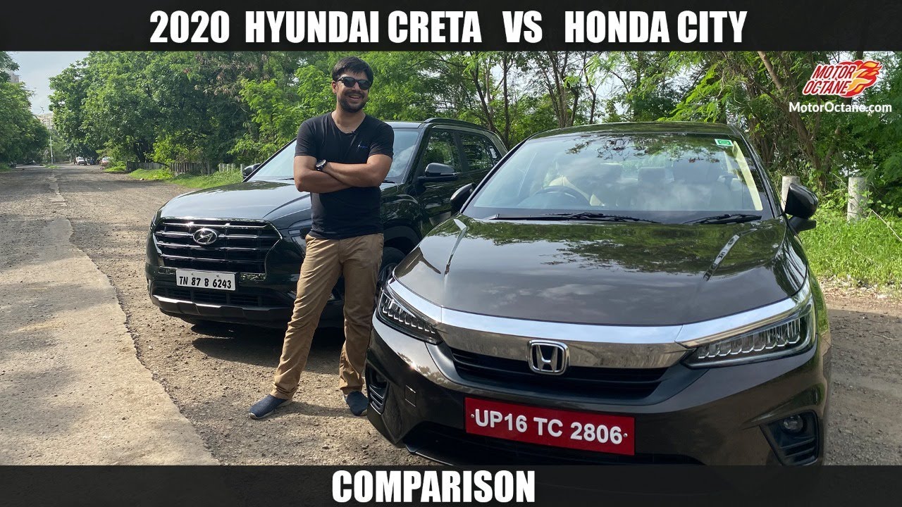 New Honda City vs Hyundai Creta  Comparison | Hindi | MotorOctane