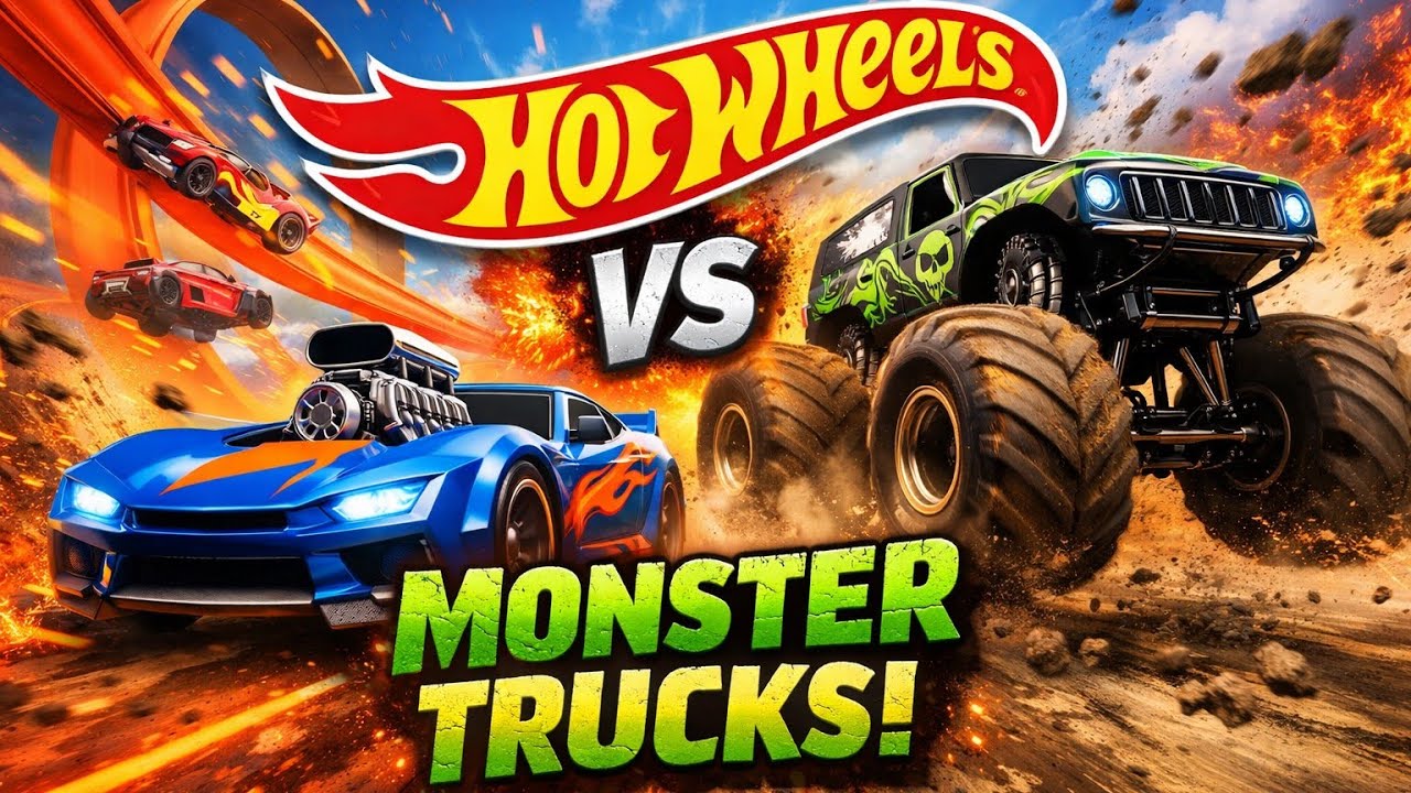 Hot wheels Unlimited:let's race jump and win with me