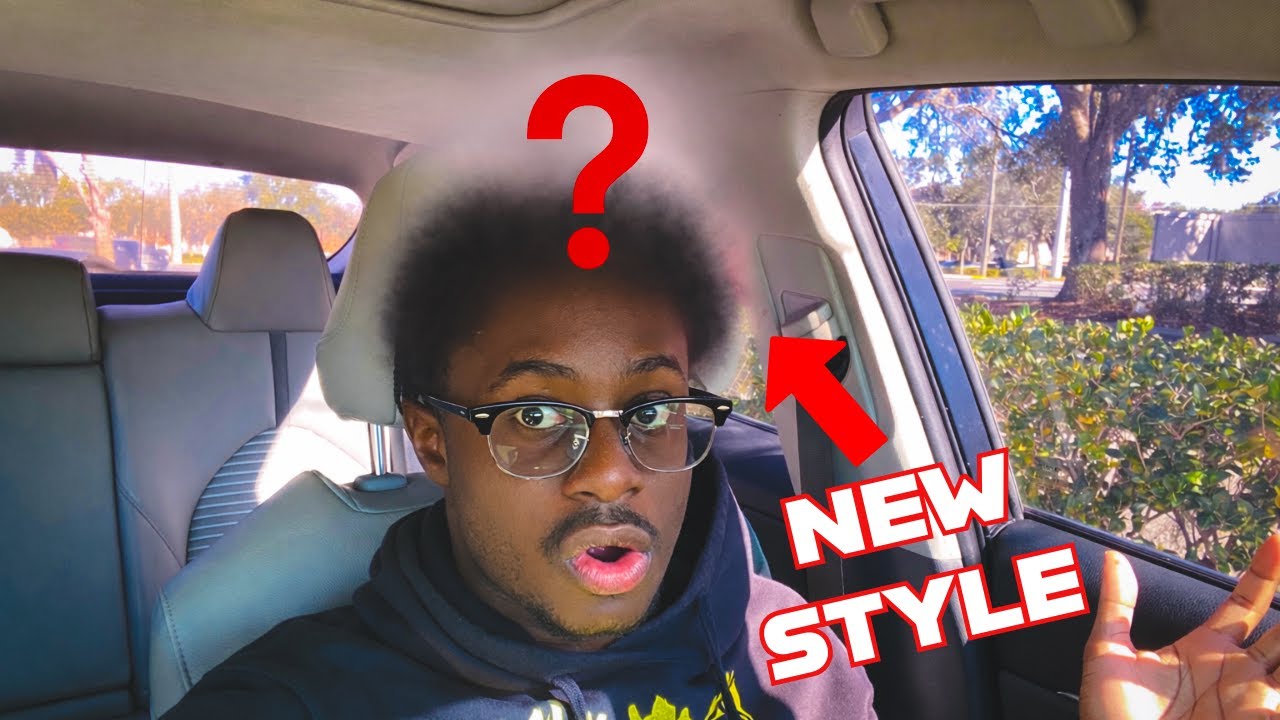 Trying a New Hair Style on My Hair Growth Journey