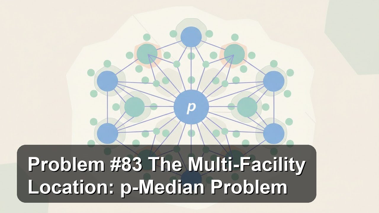 Problem #83 The Multi-Facility Location: p-Median Problem