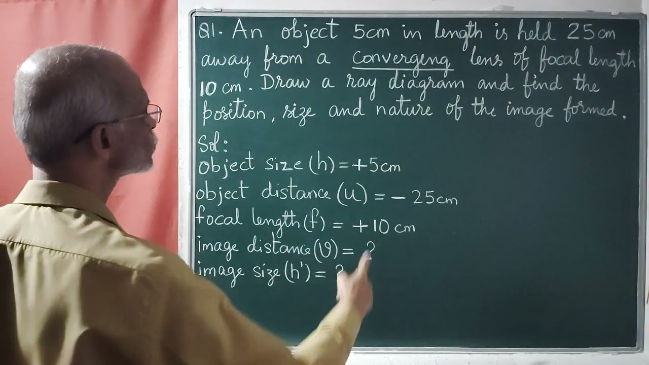 Class 10 chapter LIGHT ( numerical sums) NCERT textbook.