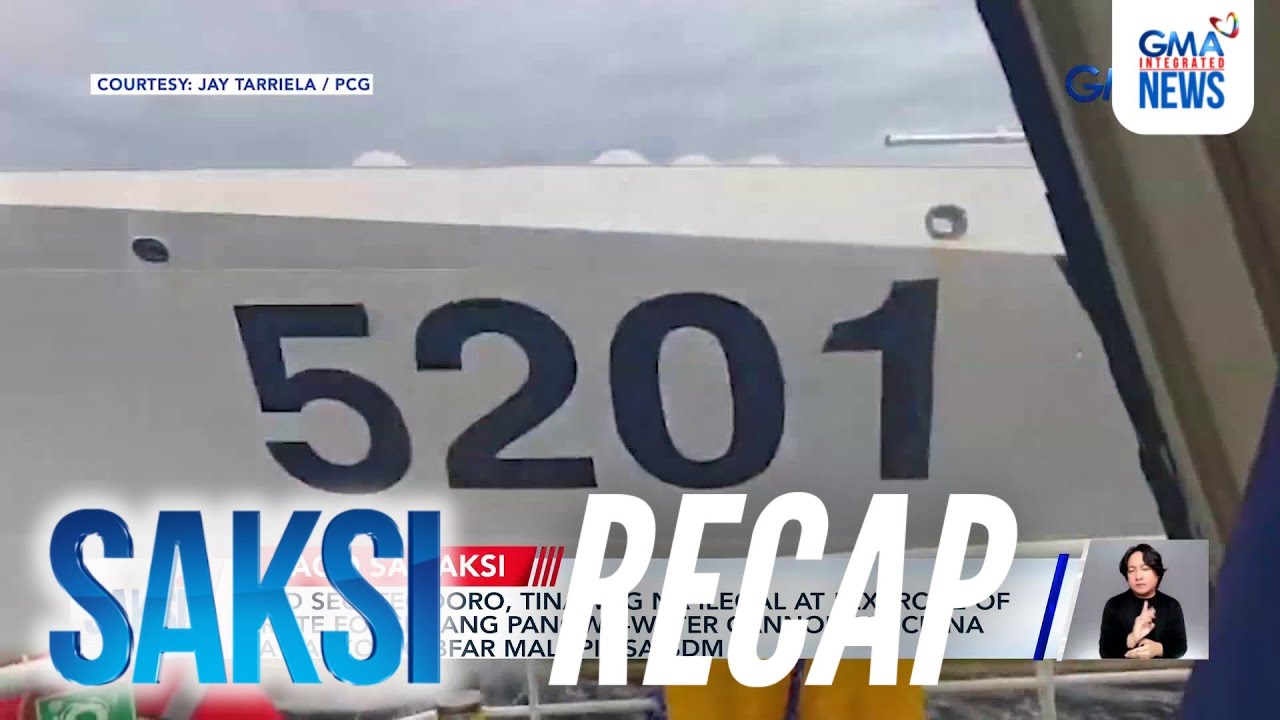 Saksi: (Part 1) Muling pangha-harass ng China Coast Guard; P5,000 ang multa para sa maling...