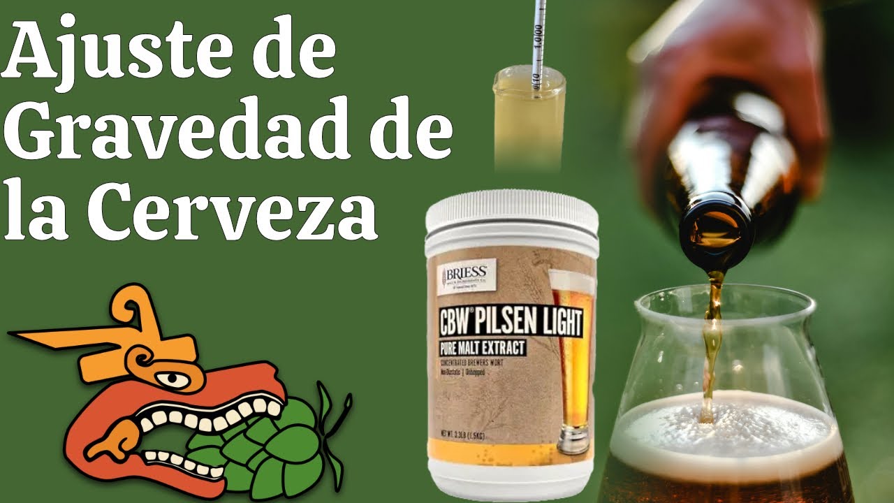 Ajuste de gravedad original al cocinar Cerveza en casa
