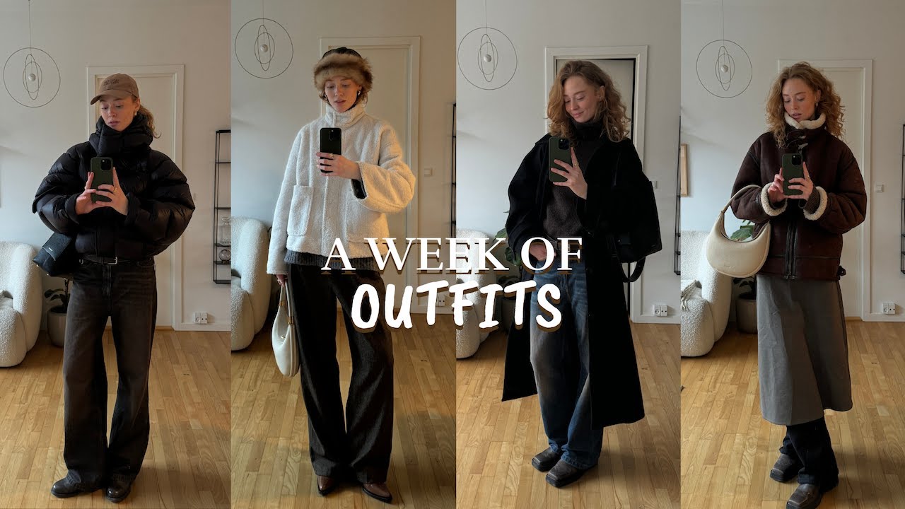 What I wear in a week