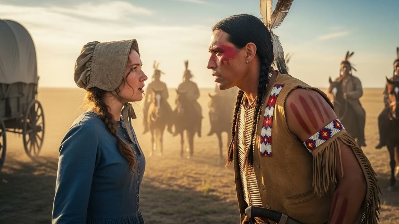 “Pretend to Be My Wife Tonight or You Won’t Survive,” Said the Comanche Chief to Captured Woman