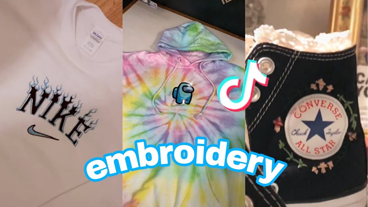 amazing embroidery tiktok compilations(best)