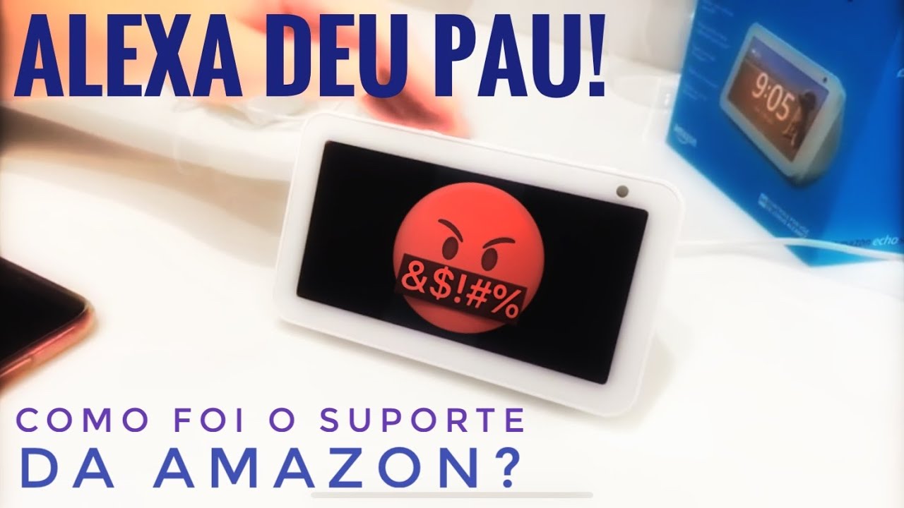 Amazon Echo com Problema | como foi o suporte da Amazon | Echo Show 5 com erro | Juliana Gomes
