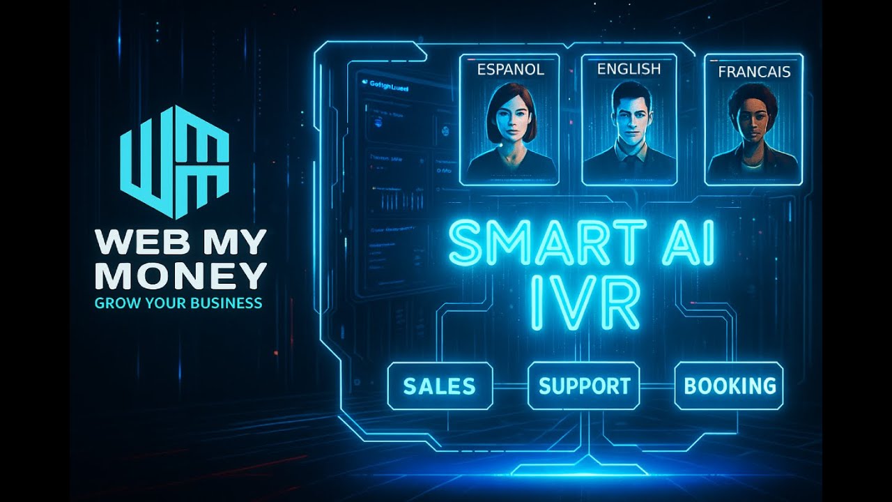 GoHighLevel IVR + AI: Route Calls to Multiple AIs by Intent, Language, and Goals  - WebMyMoney