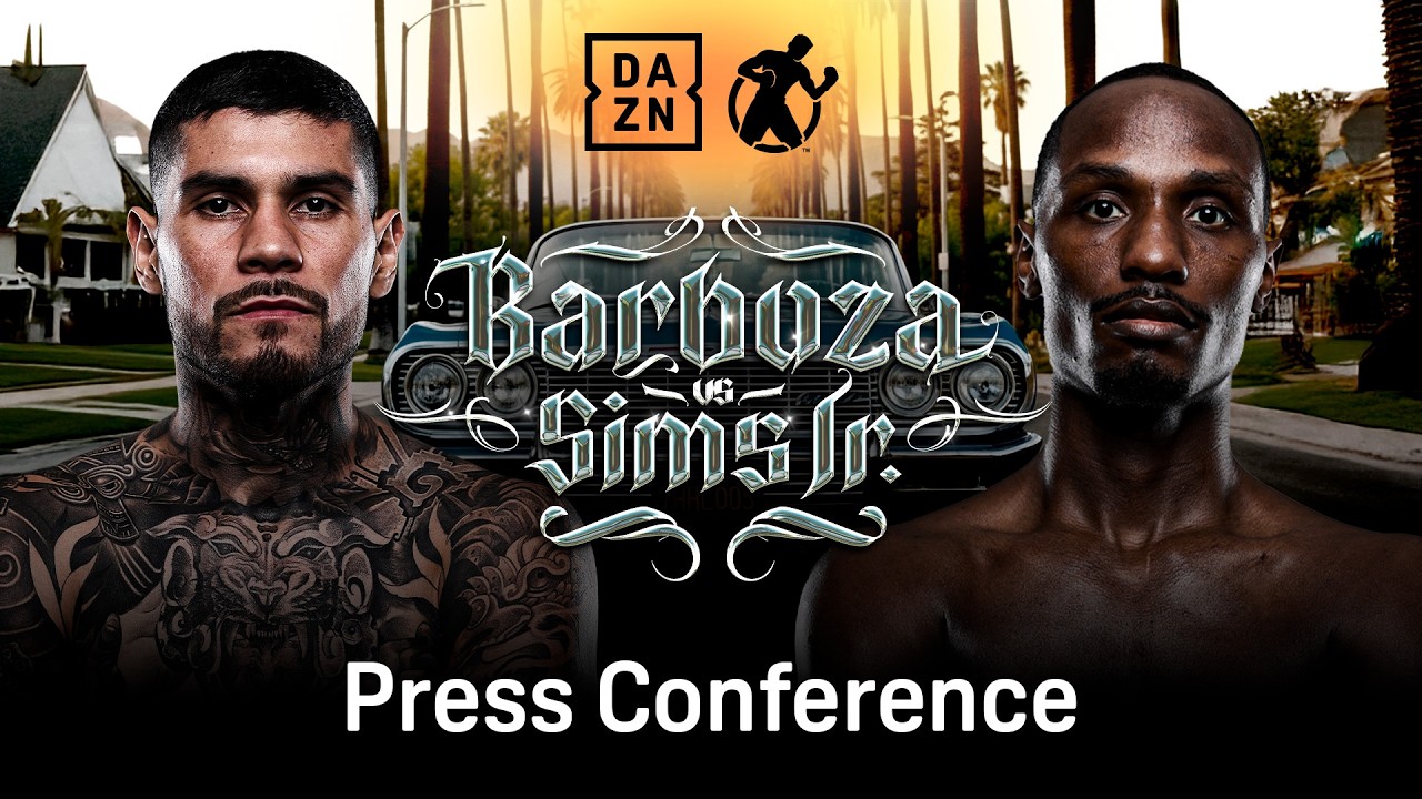 ARNOLD BARBOZA JR VS. KENNETH SIMS JR PRESS CONFERENCE LIVESTREAM