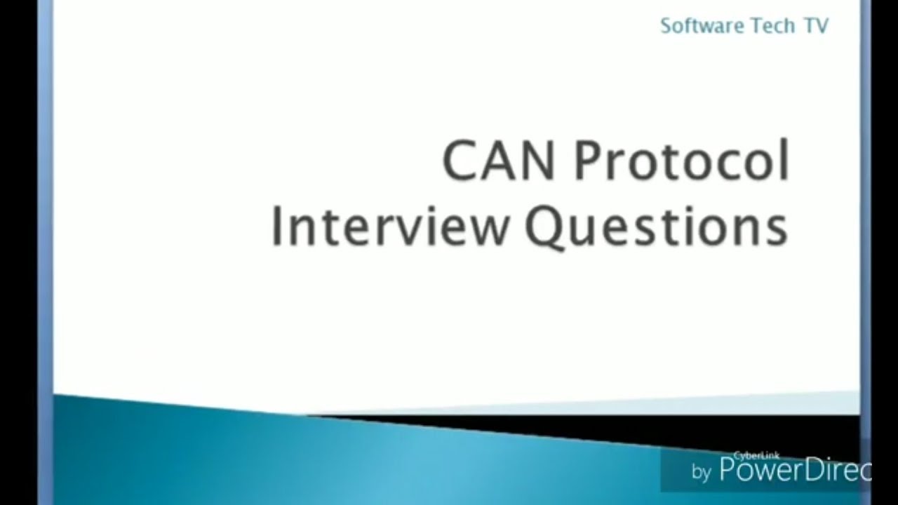 Top 10 Interview questions and answers in CAN Protocol Automotive || CAN protocol Basics