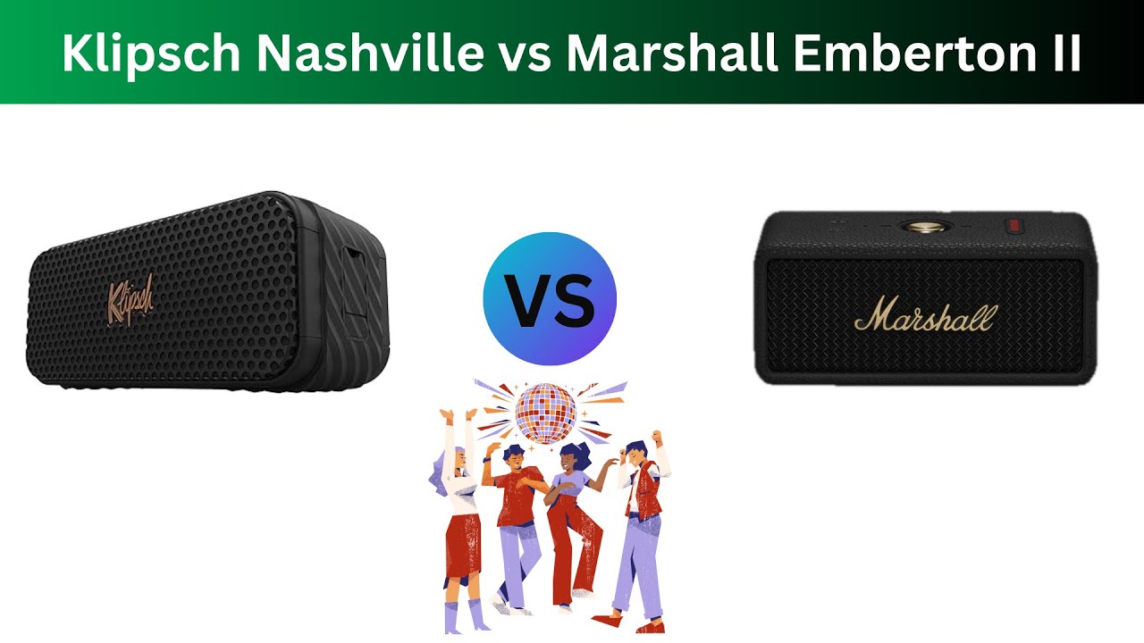 Klipsch Nashville vs Marshall Emberton II #bluetoothspeaker #wirelessspeaker