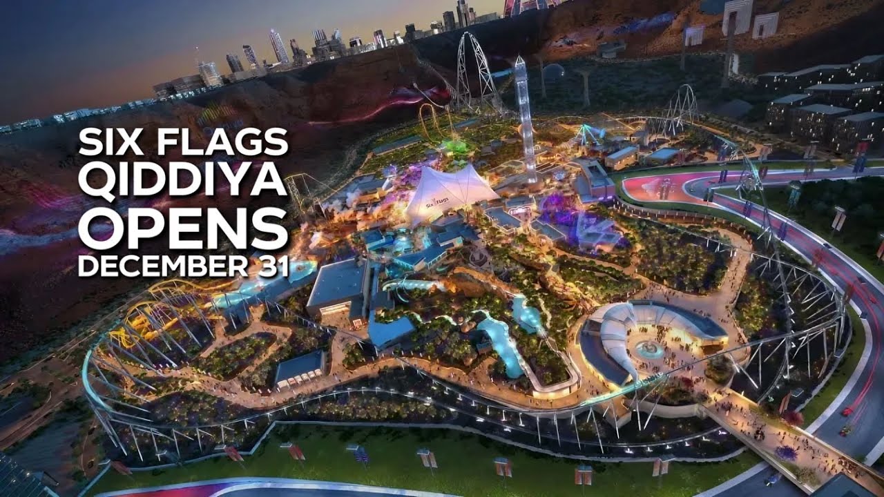 Six Flags Qiddiya City to Open in Saudi Arabia on December 31st, 2025