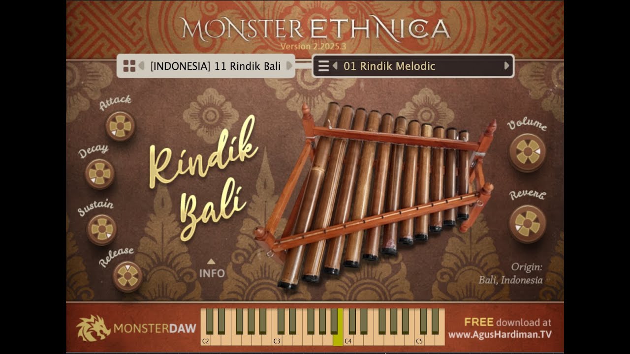 MONSTER Ethnica NEW PRESET (March 2025) : Rindik Bali !