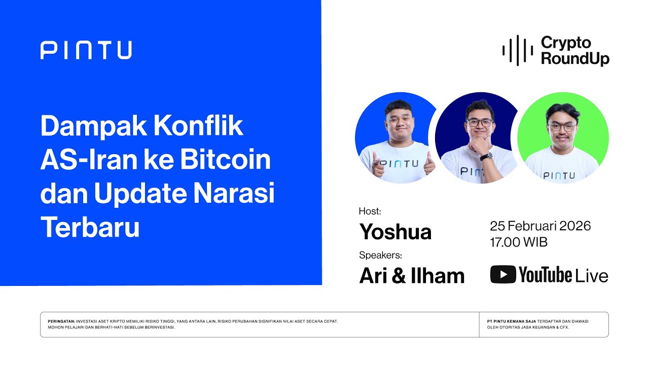 Perang AS vs Iran Picu BTC Koreksi! Skenario Bitcoin & Narrative Update Market