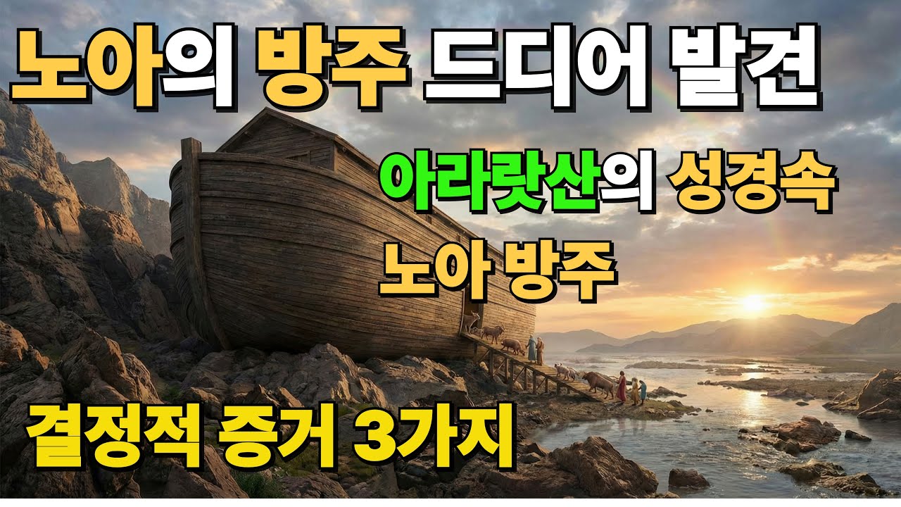 노아의 방주, 아라랏 산에서 발견된 &lsquo;배 모양 구조물&rsquo;의 정체.성경 기록과 일치하는 충격적인 방주 증거들