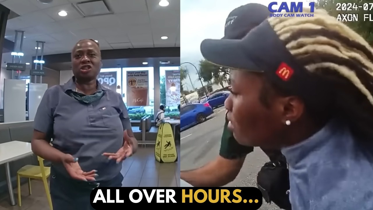 Keisha Gets Her Hours At McDonald's Cut… Attacks Her Manager & Ends Up in Jail! @bodycamwatch