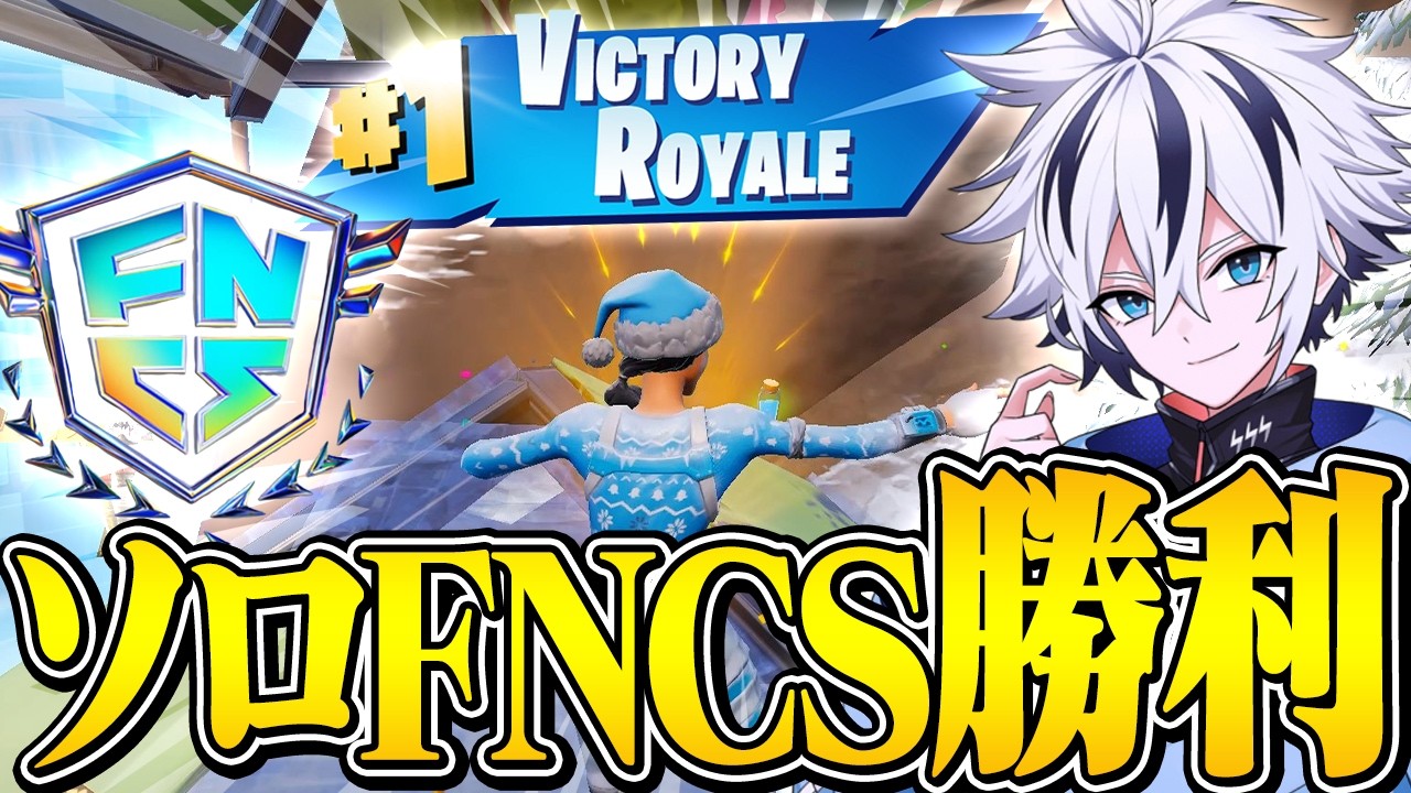 ソログランドファイナルでビクロイしただけの動画【フォートナイト/FORTNITE】
