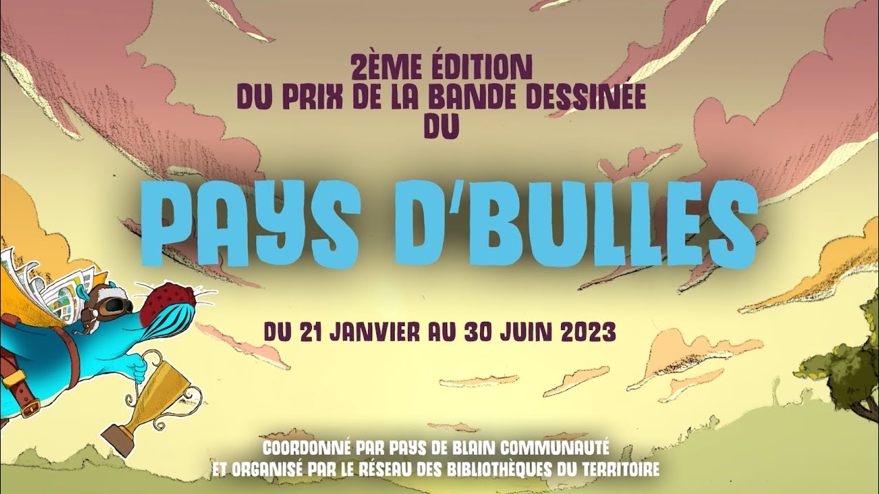 PRIX BD 💬 | La 2&egrave;me &eacute;dition du Pays d'Bulles 📚 est lanc&eacute;e !