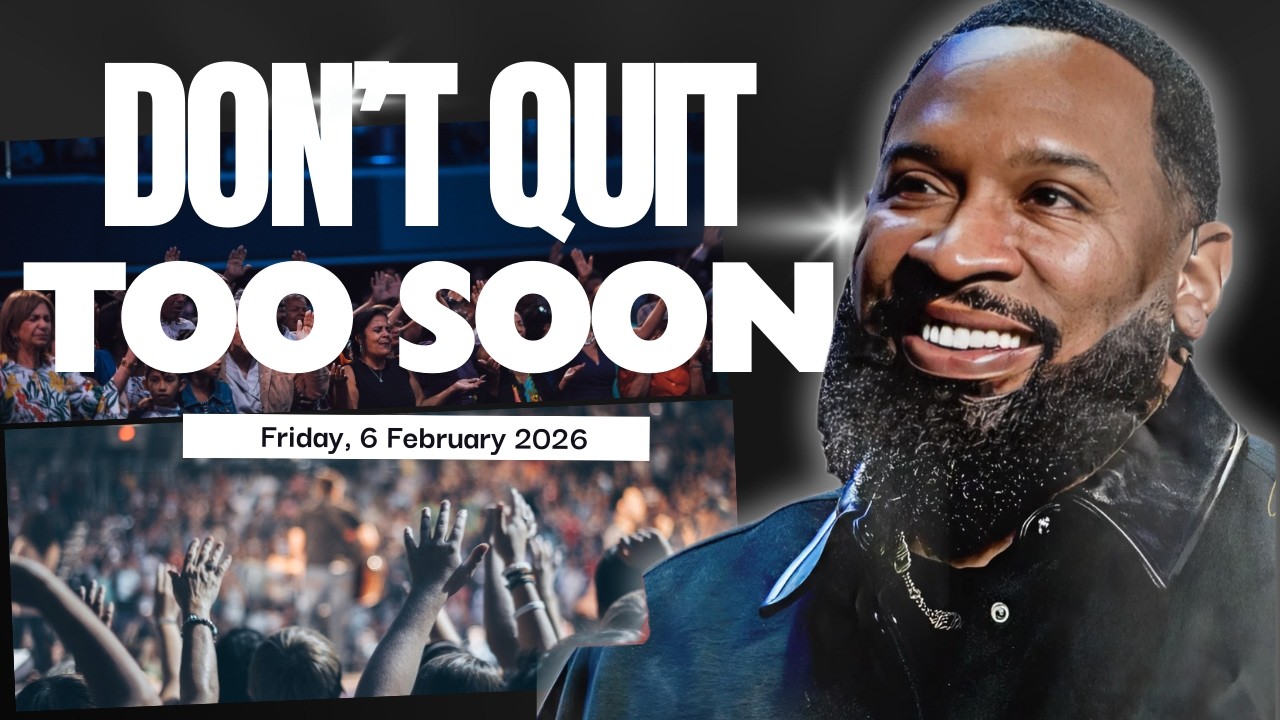 Don’t Quit Too Soon—God Is Still Working | Powerful Message by Pastor Mike Jr