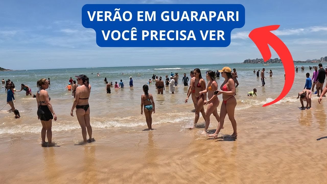 🏖️ Praia do Morro lotada no primeiro dia de 2026! 🤯🔥