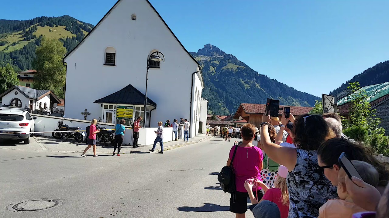 Almabtrieb 2019 Nesselwängle Österreich