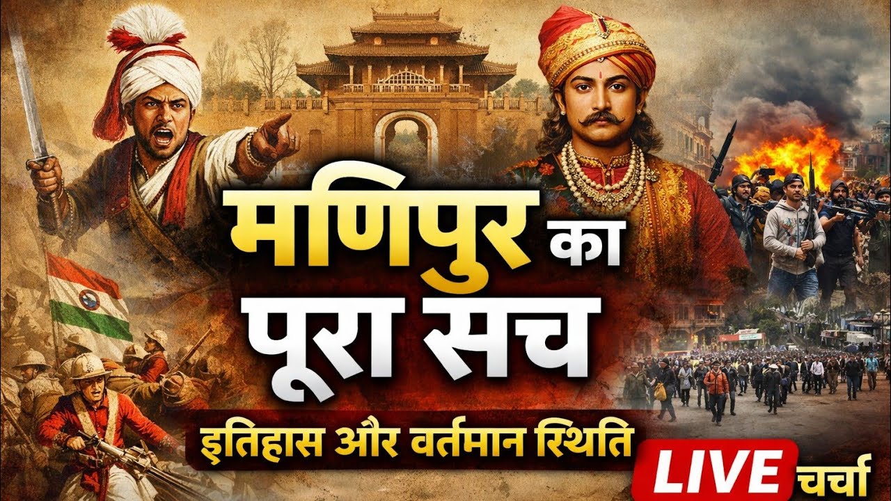 Manipur ka Itihaas aur Vartaman | Live Discussionमणिपुर का इतिहास और सच | Live चर्चा