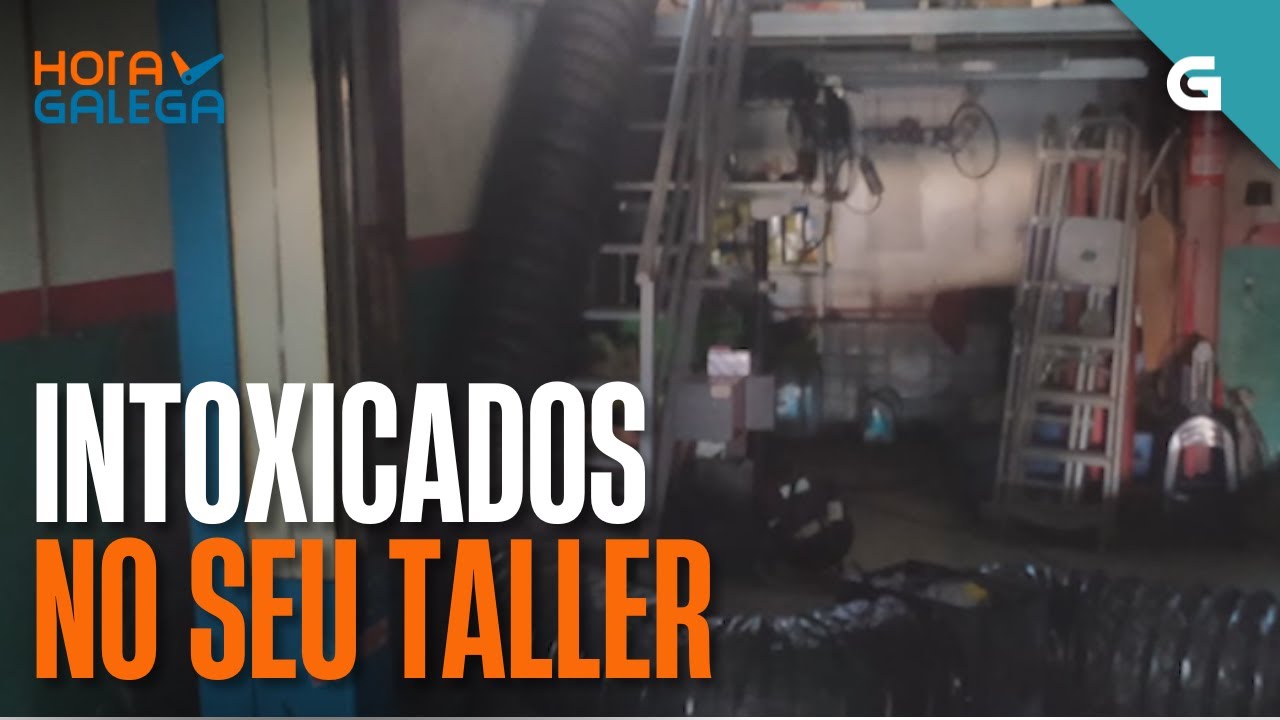 ⚠️INTOXICADOS con MONÓXIDO de carbono nun taller de NARÓN | HORA GALEGA