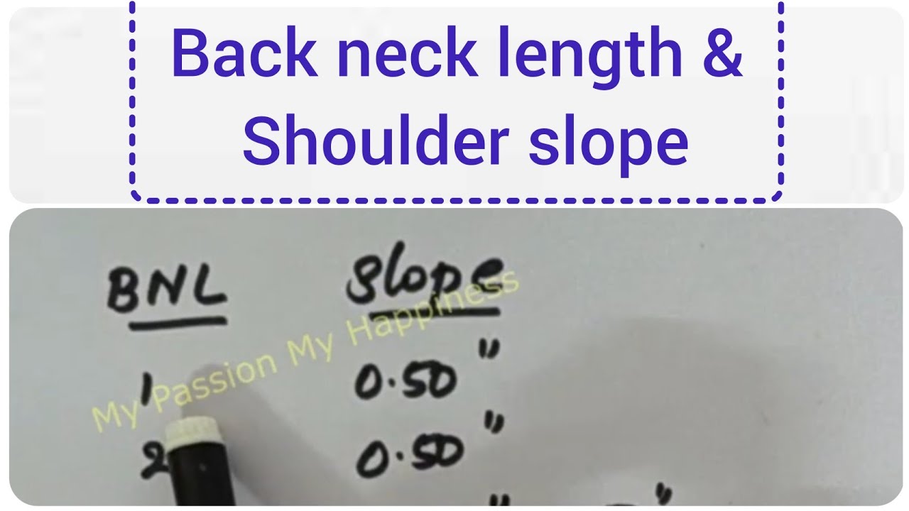 Shoulder slope | Skirt & Top | Stitching malayalam