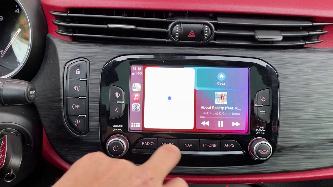 CarPlay Alfa Romeo Giulietta