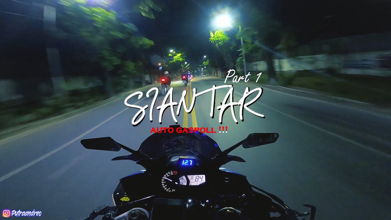 Touring Medan Siantar - Lintas Malam (Part1) | Open gas Hanya 80 Menit | R25 #motovlogmedan