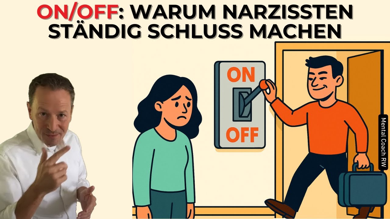 8 Gründe, warum es mit Narzissten so viele ON/OFF Phasen gibt