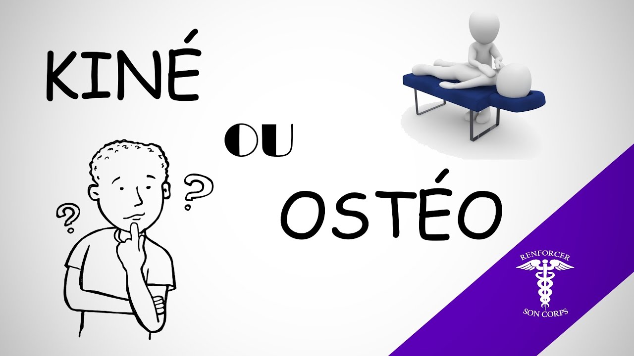 5 Différences entre Kiné et Ostéo