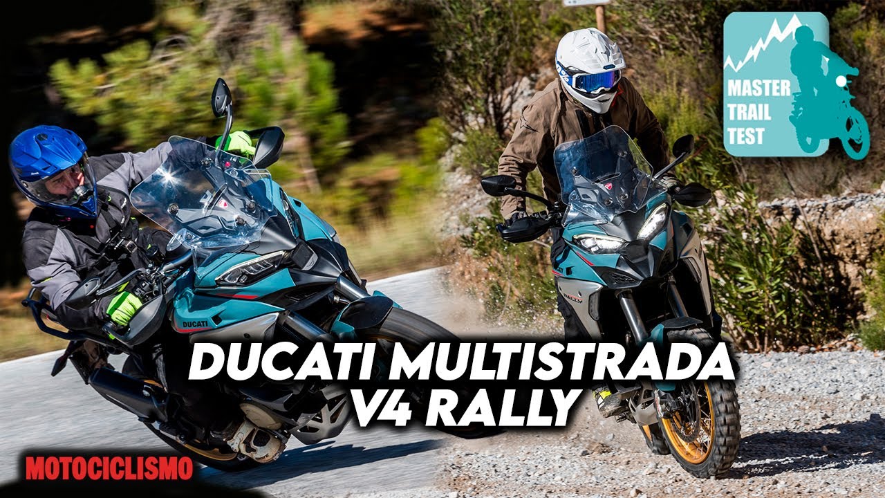Ducati Multistrada V4 Rally en el Master Trail Test: Pura ingeniería italiana | MOTOCICLISMO