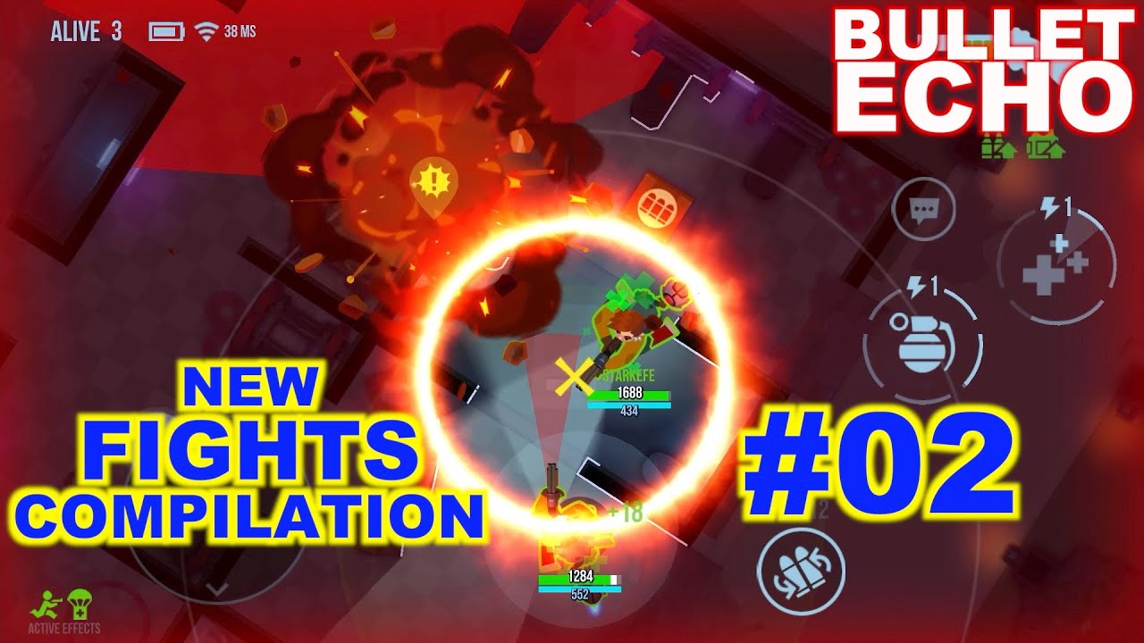 Bullet Echo |  new Fights Compilation #02 | gameplay | Battle Royale mode