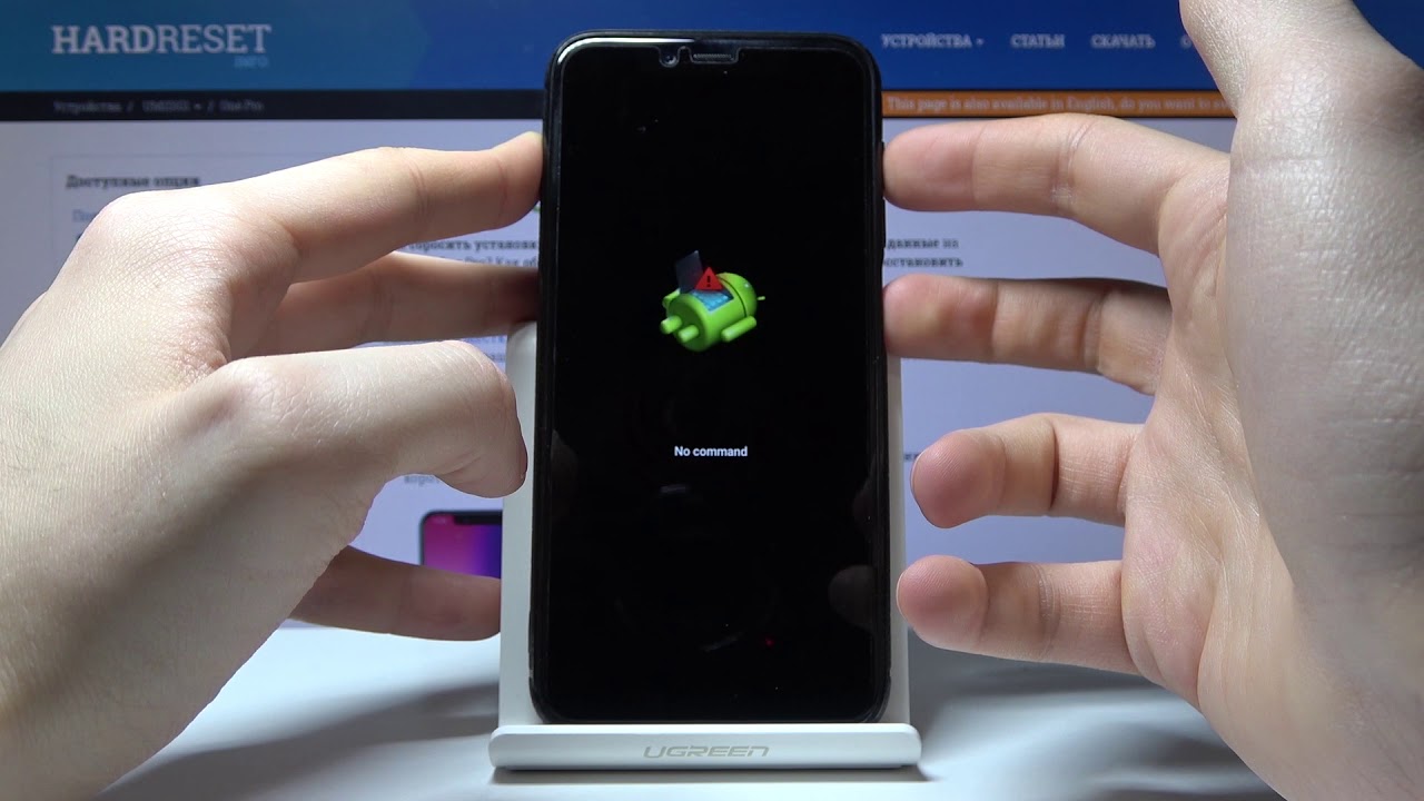 Как обойти графический ключ на Umidigi One Pro — Заводской сброс