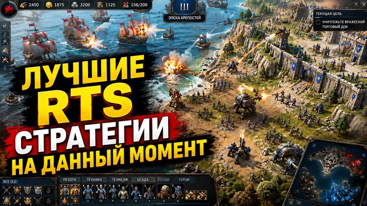 20 САМЫХ ШИКАРНЫХ RTS СТРАТЕГИЙ НА ДАННЫЙ МОМЕНТ В 2026 ГОДУ.