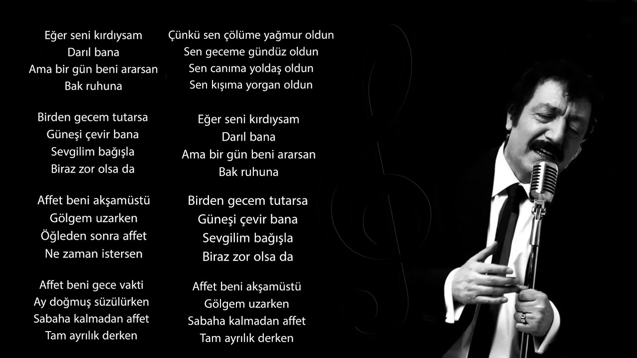 Affet -  Müslüm Gürses ( KARAOKE )