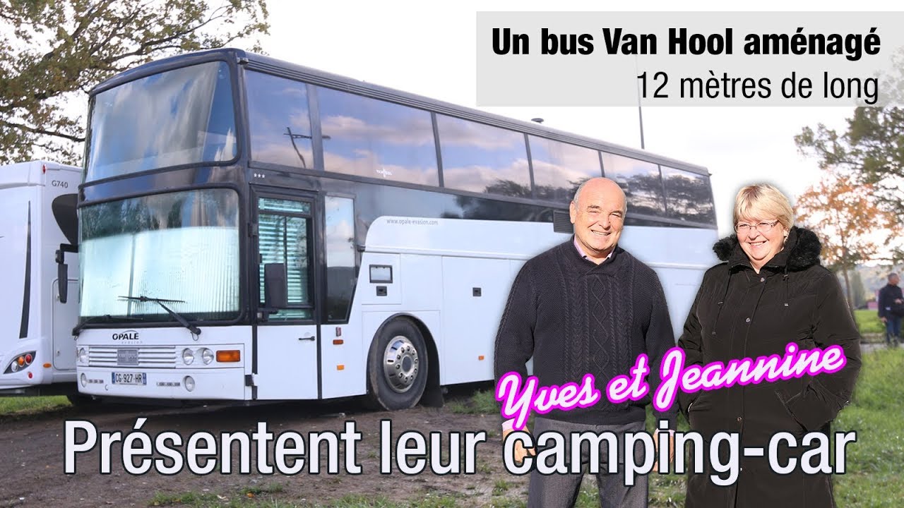 Énorme: ce camping-car est un bus aménagé, ses propriétaires nous le font visiter