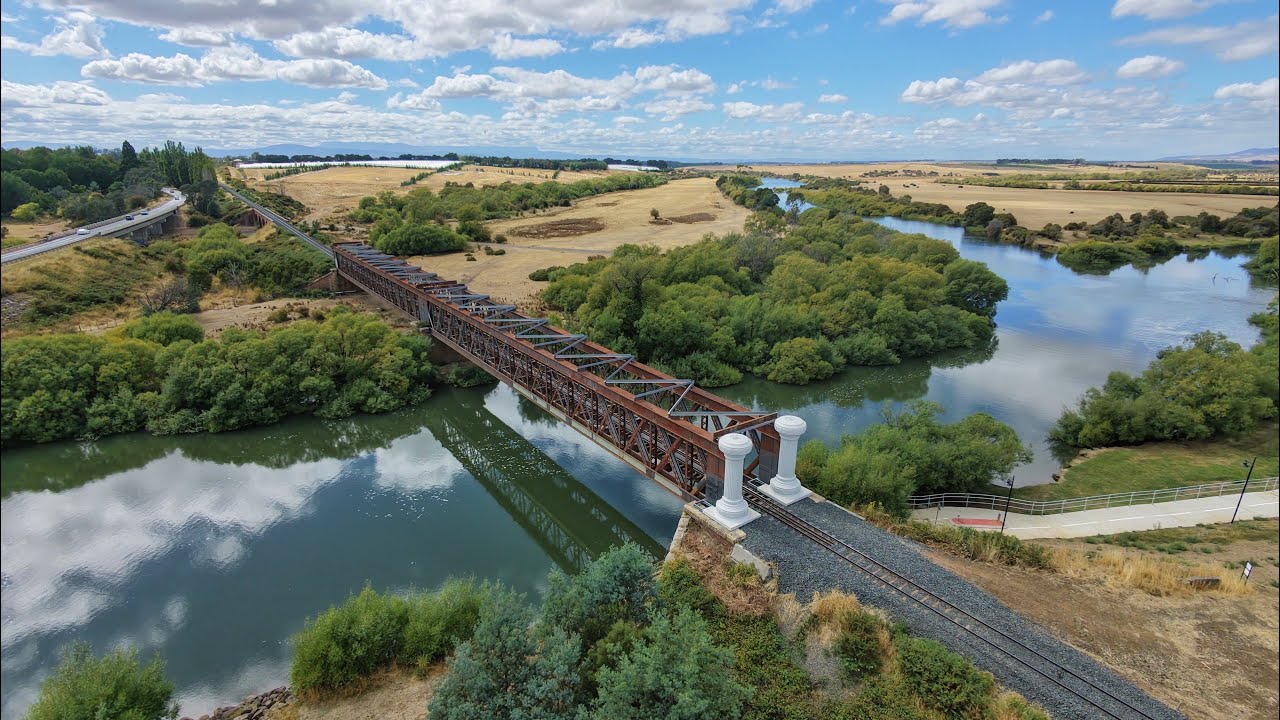 Longford Railway Bridge, South Esk River Longford.