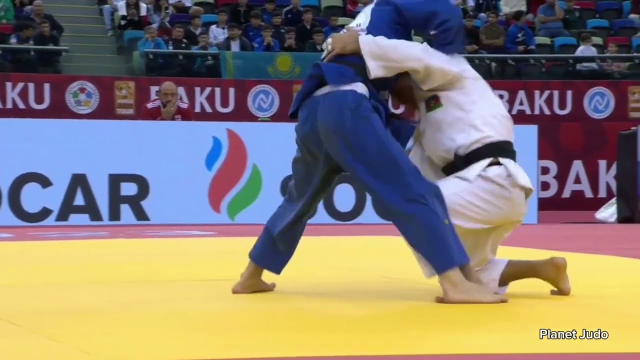 Balabay AGHAYEV 🇦🇿 🆚️ Lukhumi CHKHVIMIANI 🇬🇪 | 1 раунд/-60кг | Большой Шлем Баку 2023