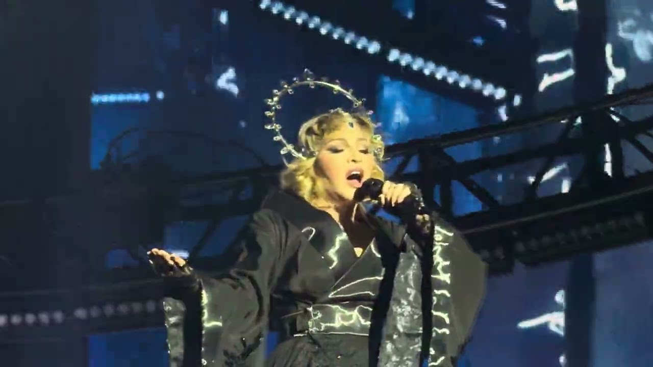 Madonna performs Nothing Really Matters on the Celebration Tour in Boston, MA on 1/8/24.