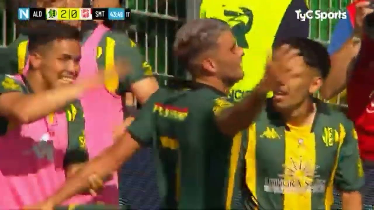 El GOL De TORRES En El Partido - Aldosivi Vs San Martin (T.) - ( 2 - 0 ) - FINAL Nacional B