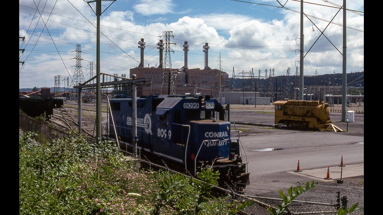 Conrail WHNO-99 Ride Along ( PP&L Hummelswarf, PA - Norry Yard )