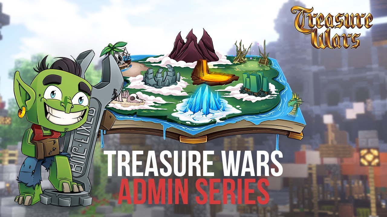 BLOWING UP DUPER'S BASE - Treasure Wars Admin Series Ep. #1