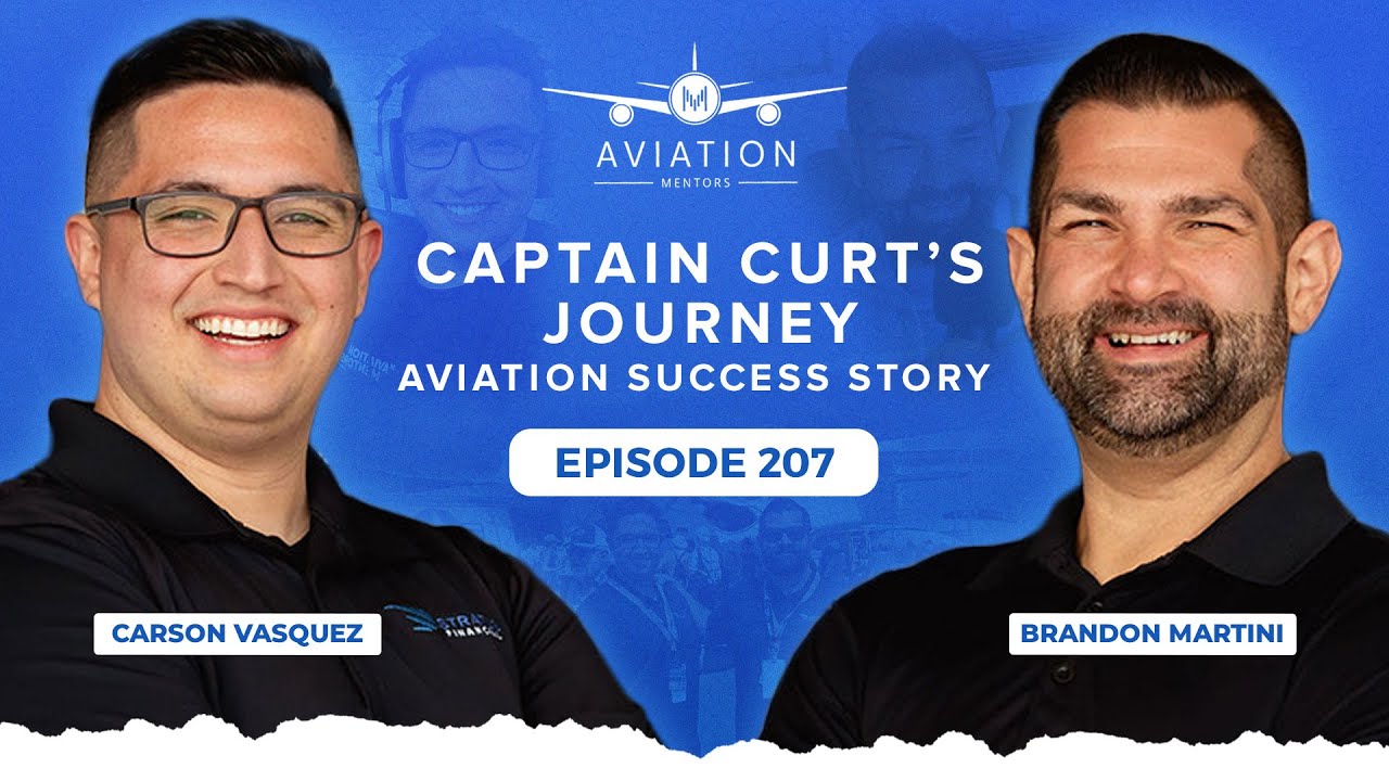 Captain Curt's Journey: From Working 3 Jobs to Flying Gulfstreams | Aviation Success Story