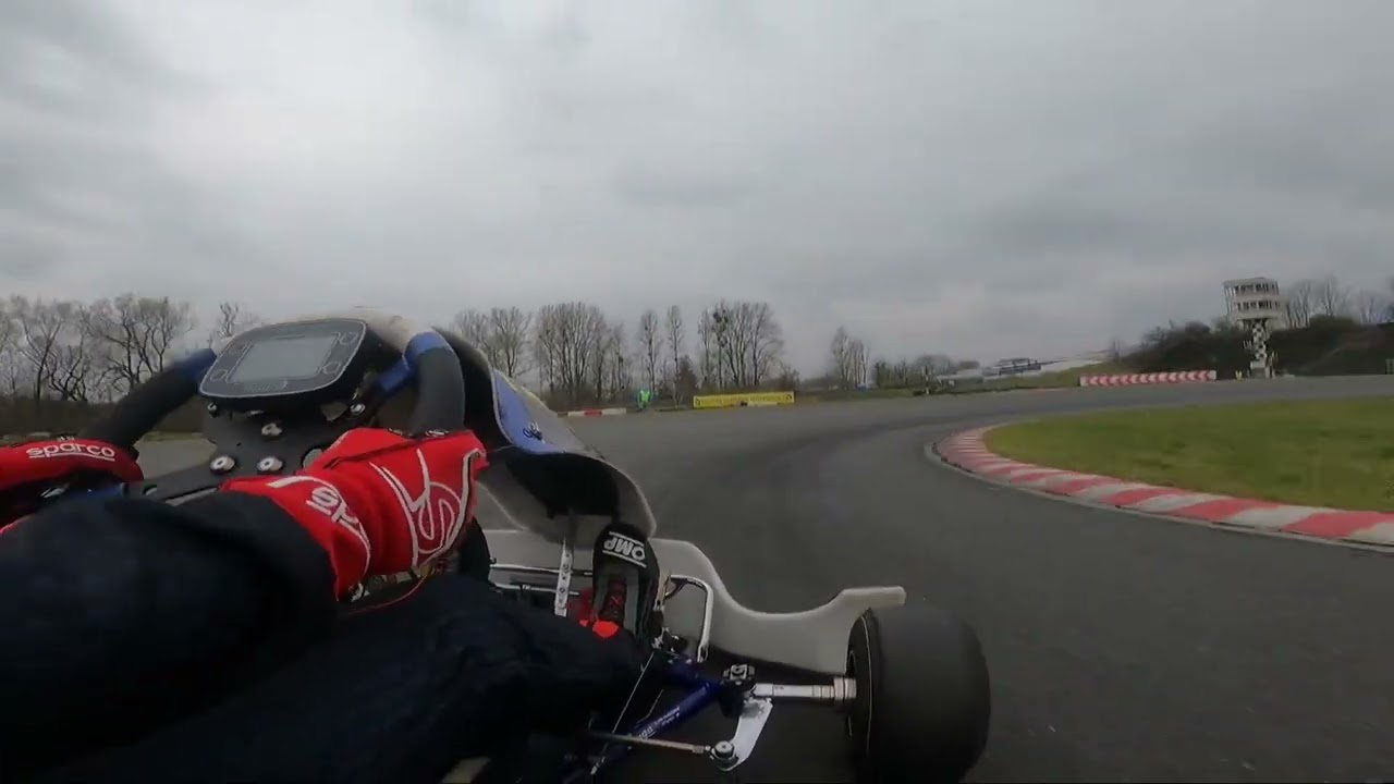Bydgoszcz onboard practice before rotax max challenge poland #karting