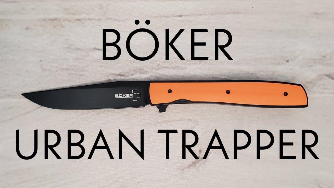 The Boker Urban Trapper:  A Classic Mild Mannered Review