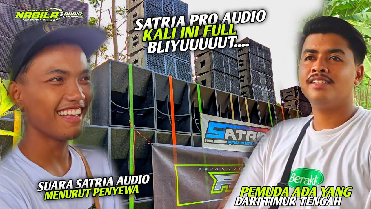 SATRIA PRO AUDIO FULL BLIYUT ||  AREK
